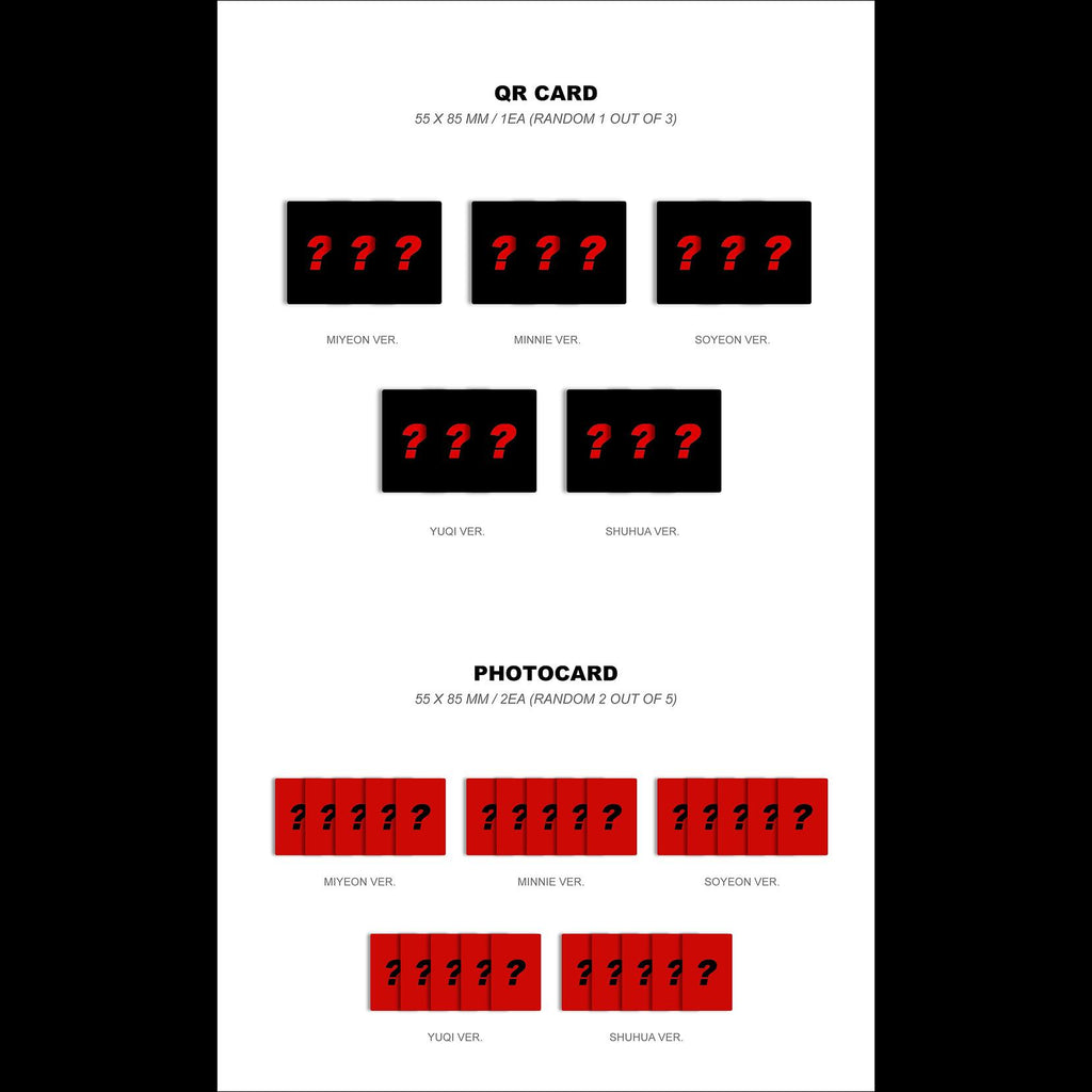 (G)I-DLE [2] POCA ALBUM Ver. / 2nd Full Album