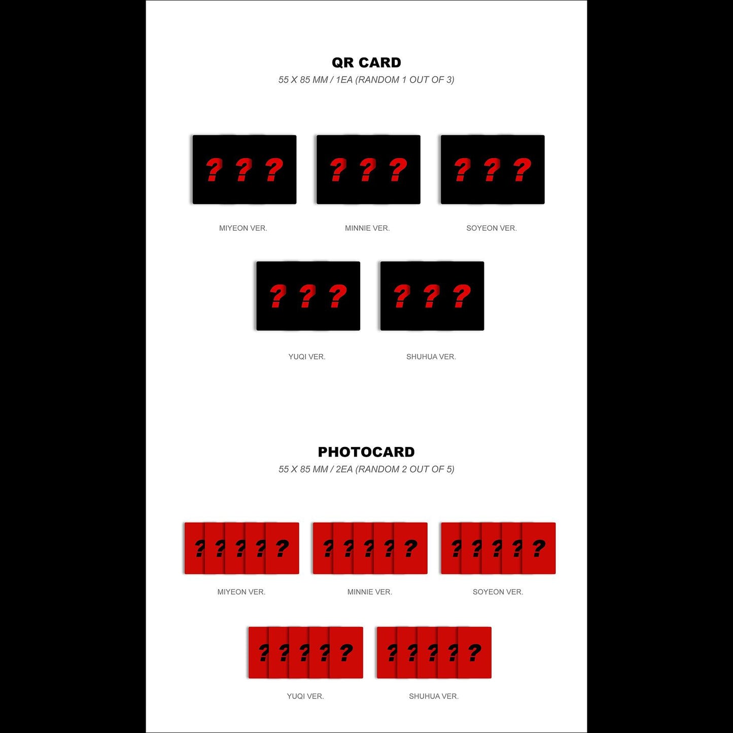 (G)I-DLE [2] POCA ALBUM Ver. / 2nd Full Album