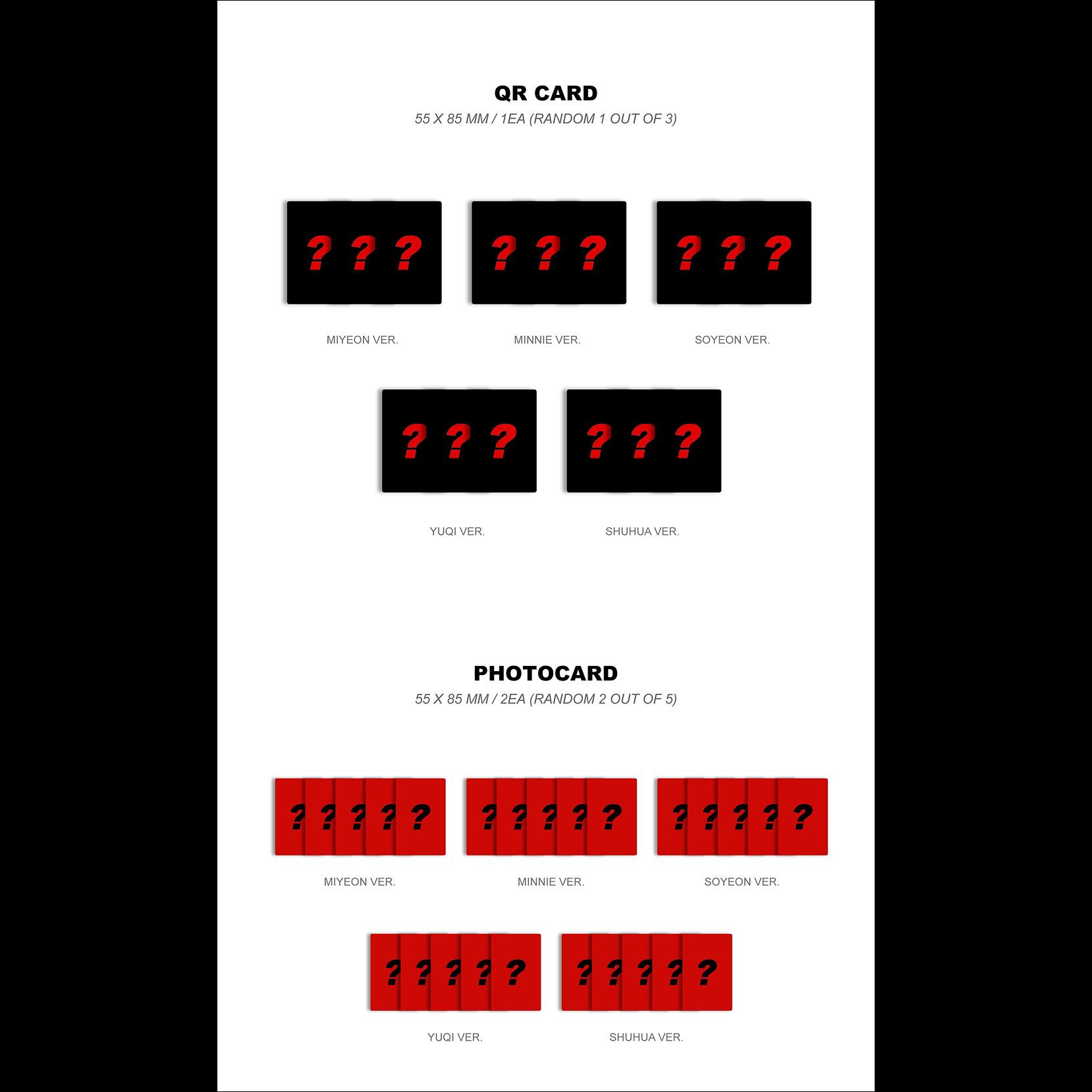 (G)I-DLE [2] POCA ALBUM Ver. / 2nd Full Album