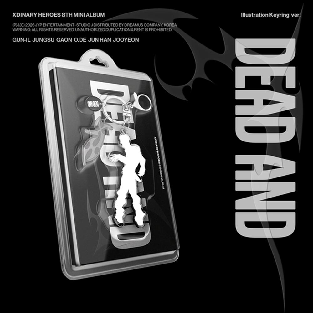 Xdinary Heroes DEAD AND (Keyring ver.) / 8th Mini Album + Free Gift