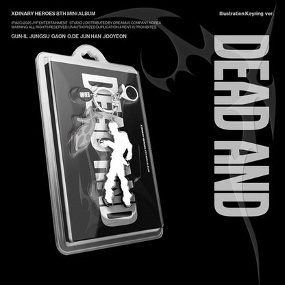 Xdinary Heroes DEAD AND (Keyring ver.) / 8th Mini Album + Free Gift