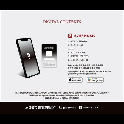 JAECHAN (DKZ) - JCFACTORY vol.2 (EVER Ver.) / 2nd Mini Album