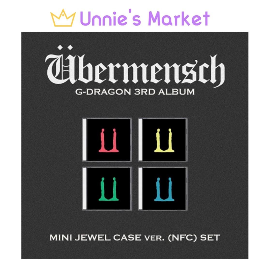 G-DRAGON (BIGBANG) 3RD ALBUM [Ubermensch] MINI JEWEL ver. (NFC)
