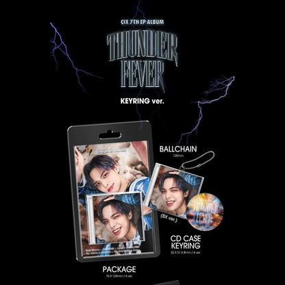 CIX - THUNDER FEVER 7th EP Album (Keyring Ver. Album)