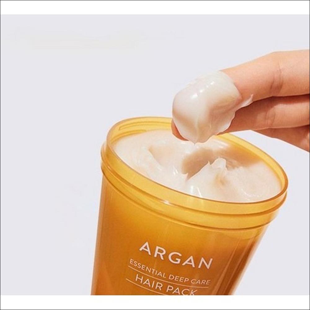 Nature Republic Argan Essential Deep Care Hair Pack 200ml – Intensive Nourishing Hair Treatment