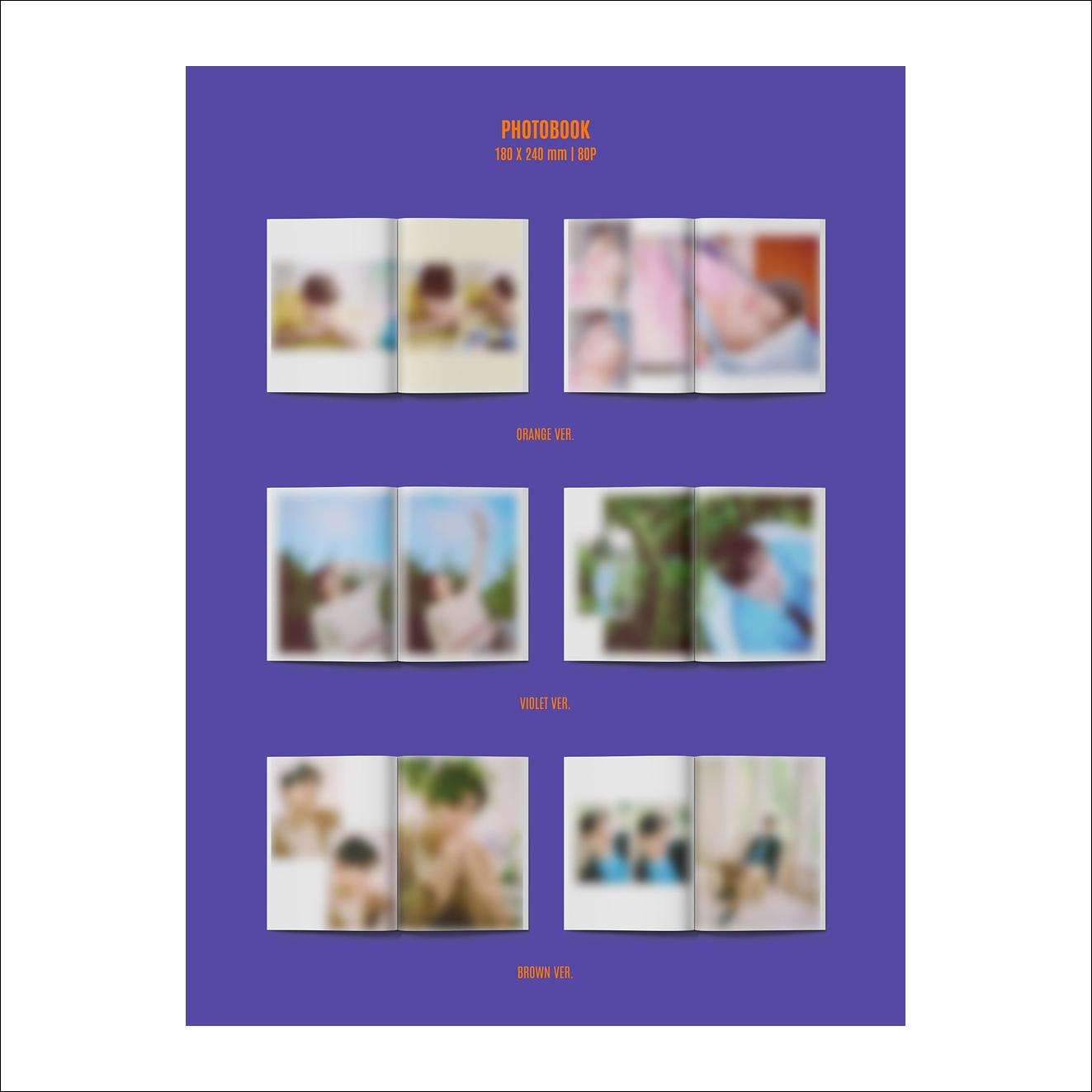 JAECHAN (DKZ) - JCFACTORY Album (ORANGE ver. / VIOLET ver. / BROWN ver.)
