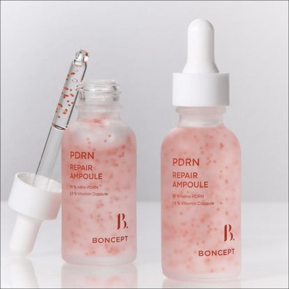 BONCEPT by TONYMOLY PDRN Repair Ampoule (10% nano-PDRN / 1.5% Vitamin Capsule)