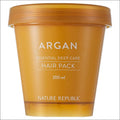 Nature Republic Argan Essential Deep Care Hair Pack 200ml – Intensive Nourishing Hair Treatment