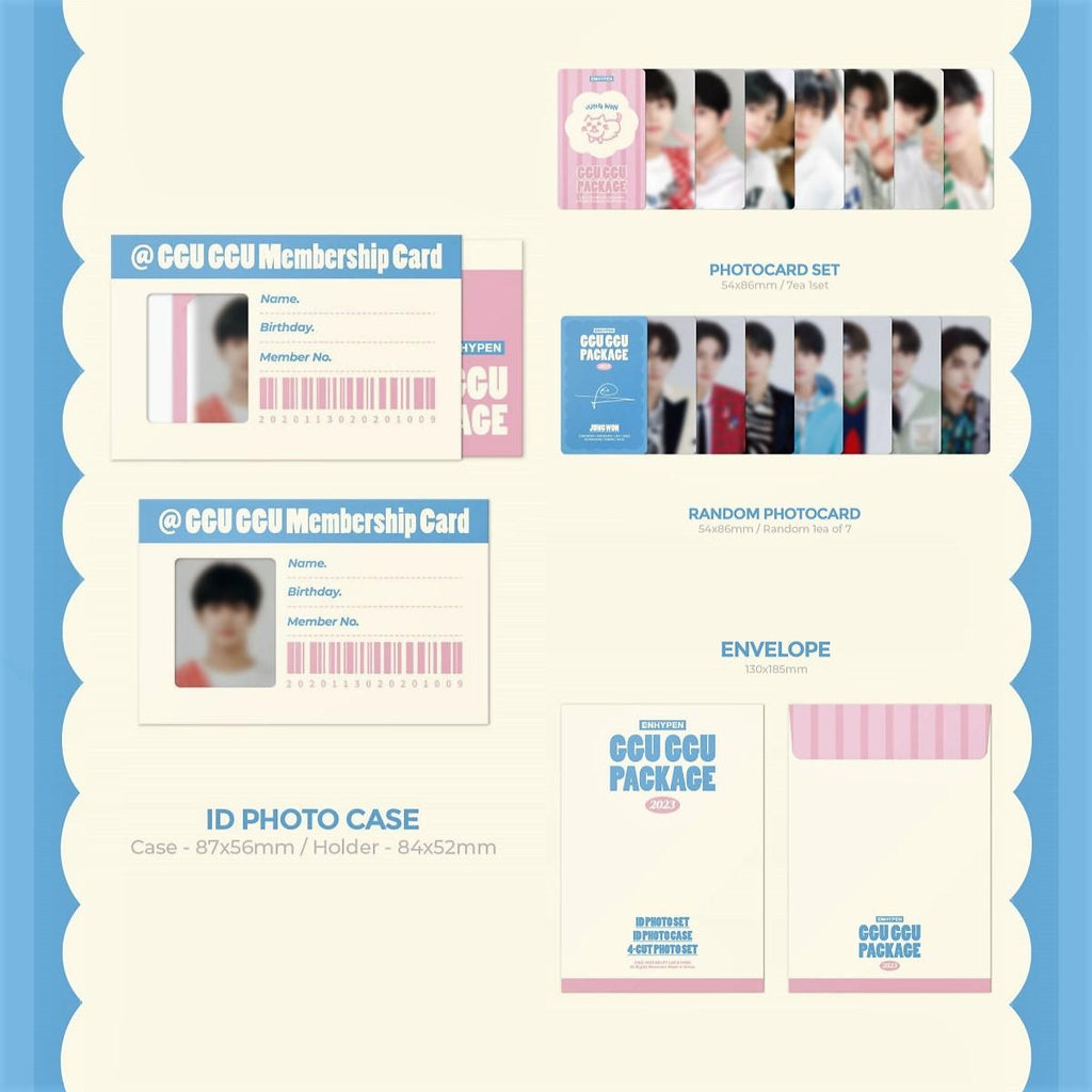 ENHYPEN 2023 GGU GGU PACKAGE (WEVERSE POB Option)