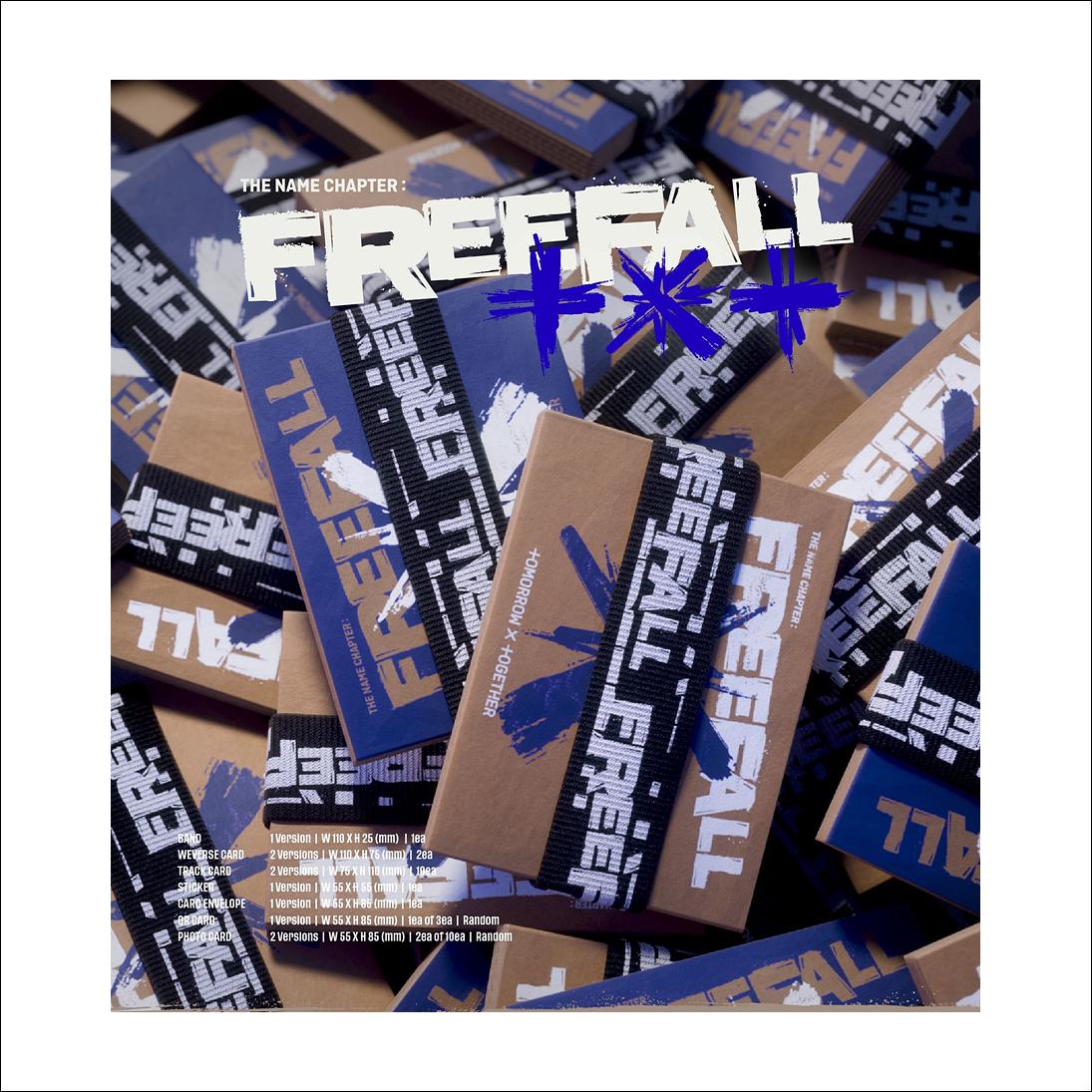 TXT (TOMORROW X TOGETHER) - THE NAME CHAPTER : FREEFALL (Weverse Albums ver.)
