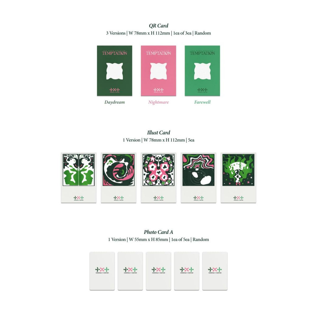 TXT - THE NAME CHAPTER : TEMPTATION Weverse Albums ver.