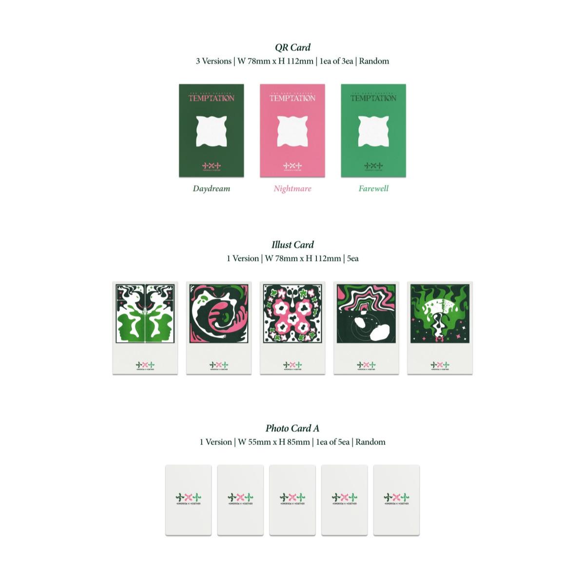 TXT - THE NAME CHAPTER : TEMPTATION Weverse Albums ver.
