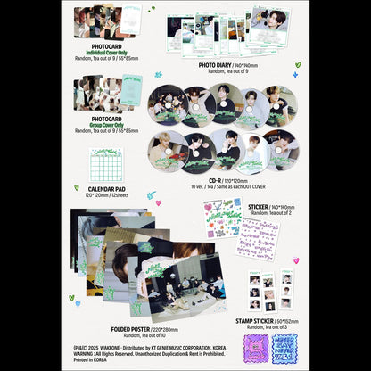 ZEROBASEONE [NEVER SAY NEVER] Digipack Ver. The 1st Full Album