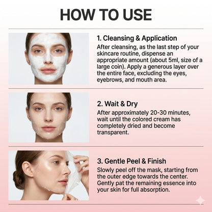[CAREZONE PLUS] Density Elasticity Wrapping Mask - Peel-Off Lifting Pack by LG H&H Derma Research Institute, 60ml | Olive's K-beauty