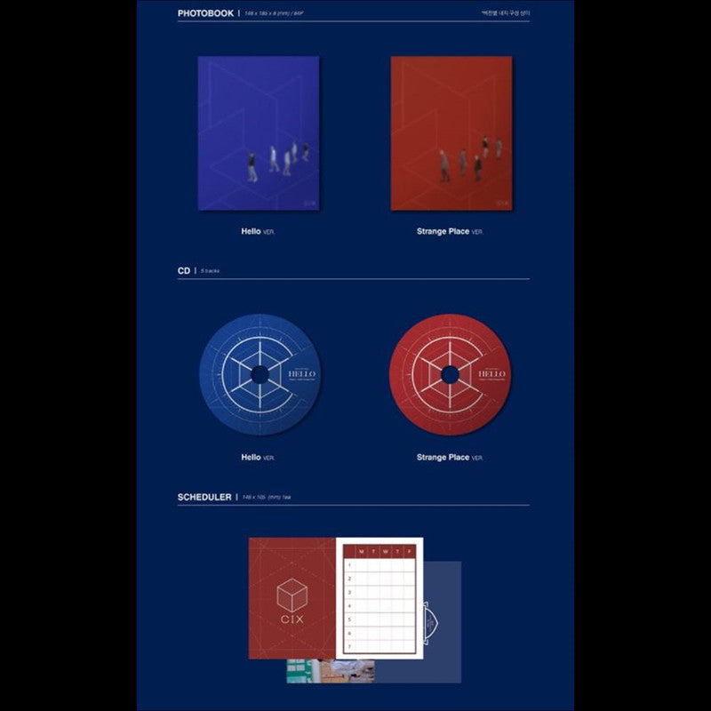 CIX Mini 2nd Album [HELLO Chapter 2. : Hello, Strange Place]