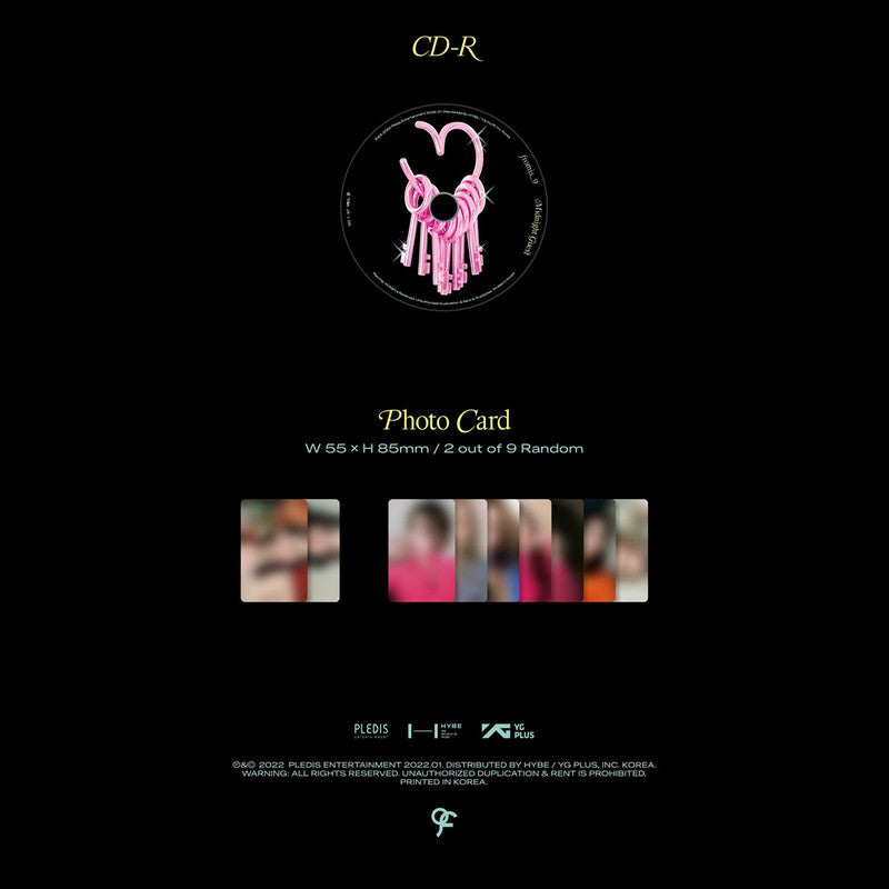 fromis_9 [Midnight Guest] Jewel Case 4th Mini Album