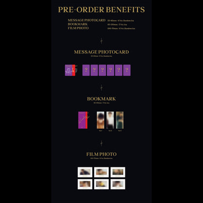 WONHO [OBSESSION] 1st Single Album
