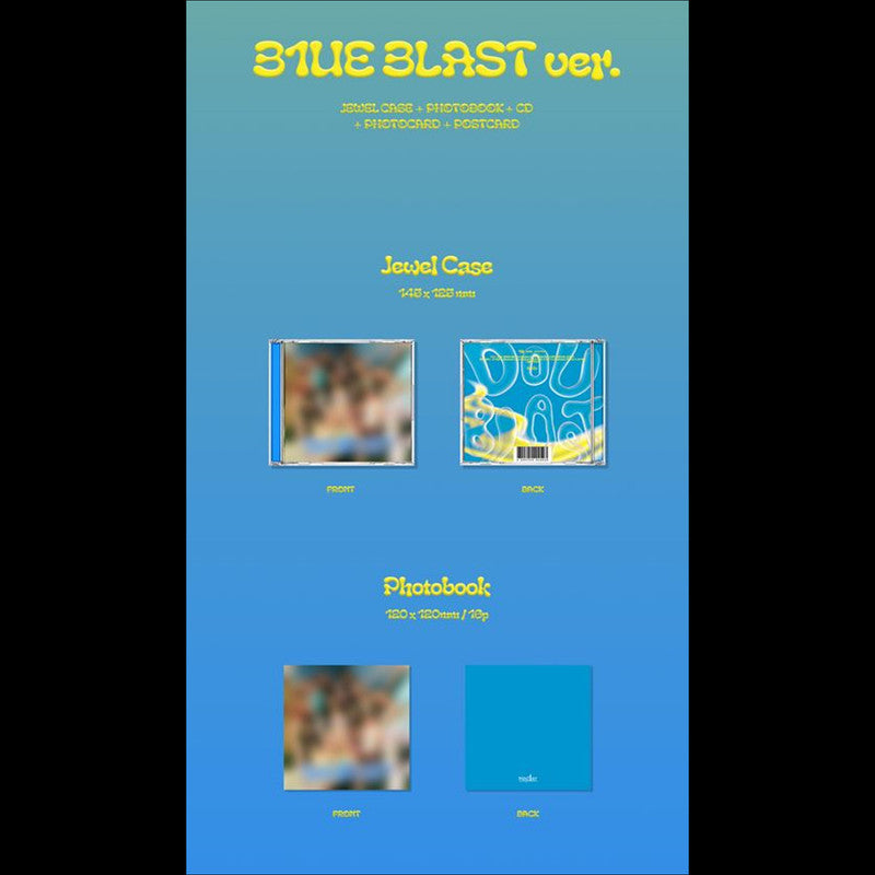 Kep1er [DOUBLAST] Jewel Ver. Album (LEMON BLAST ver./BLUE BLAST ver.)