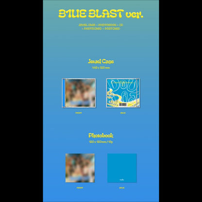 Kep1er [DOUBLAST] Jewel Ver. Album (LEMON BLAST ver./BLUE BLAST ver.)