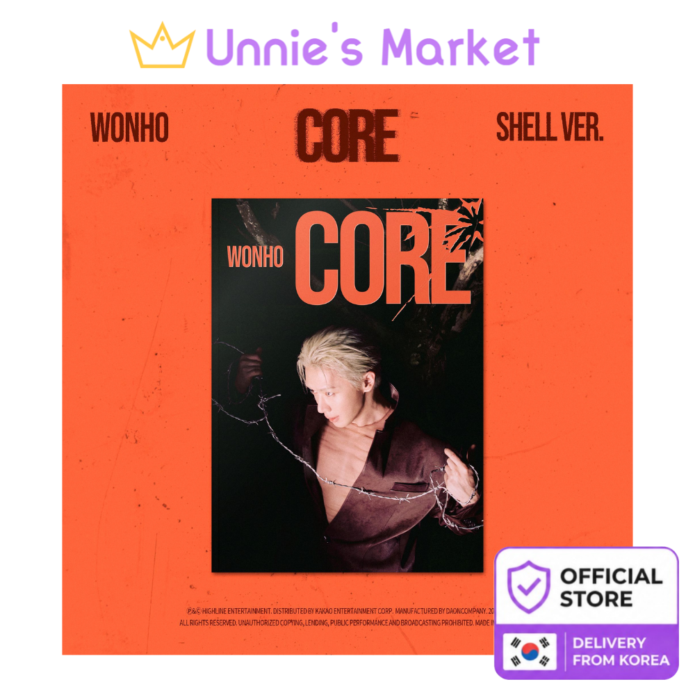 WONHO [CORE] Shell ver. EP Album + Free Gift