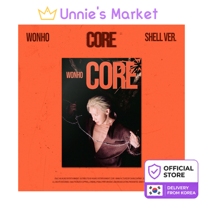 WONHO [CORE] Shell ver. EP Album + Free Gift