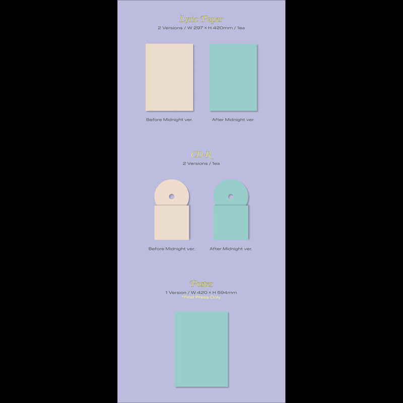 fromis_9 [Midnight Guest] Album / 4th Mini Album