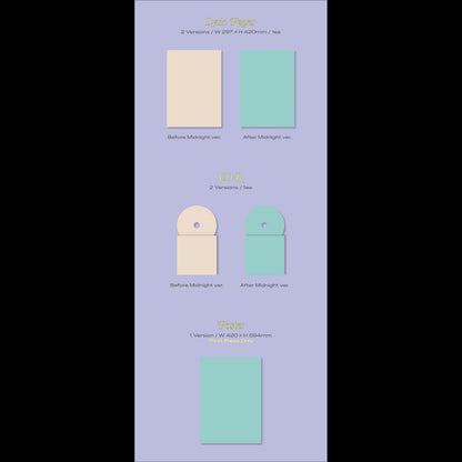 fromis_9 [Midnight Guest] Album / 4th Mini Album