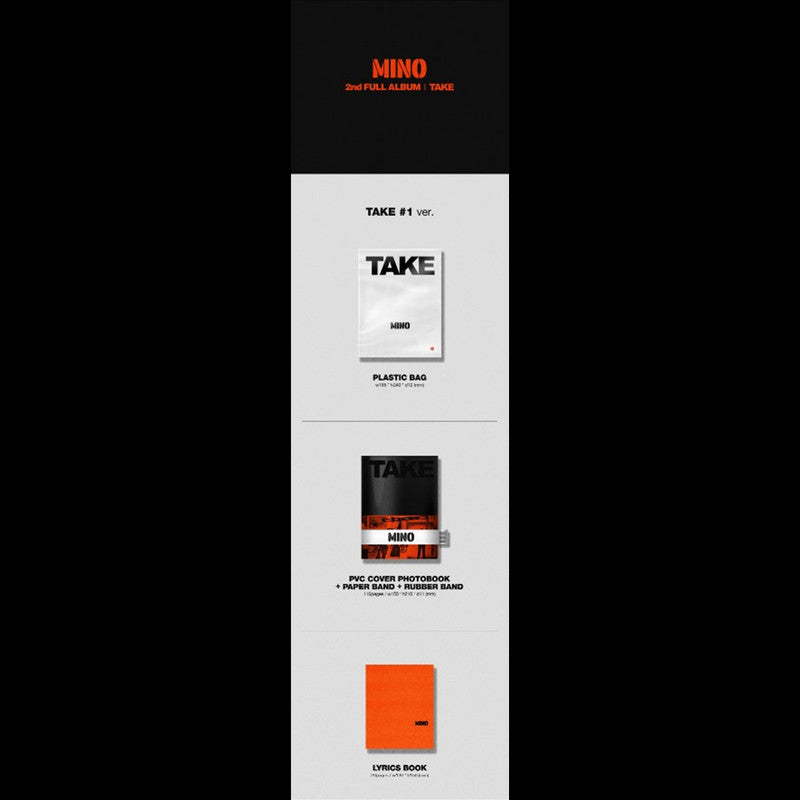 WINNER MINO [TAKE] 2nd Album