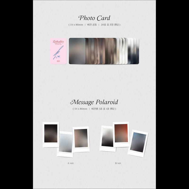 KWON EUN BI [Lethality] Photobook ver. 3rd Mini Album (CD)