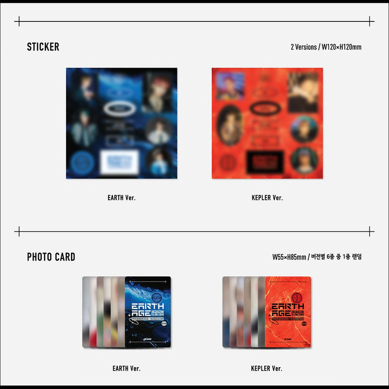 MCND [EARTH AGE] 1st Mini Album