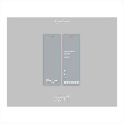 2AM - Ballad 21 F/W Korean Idol Album