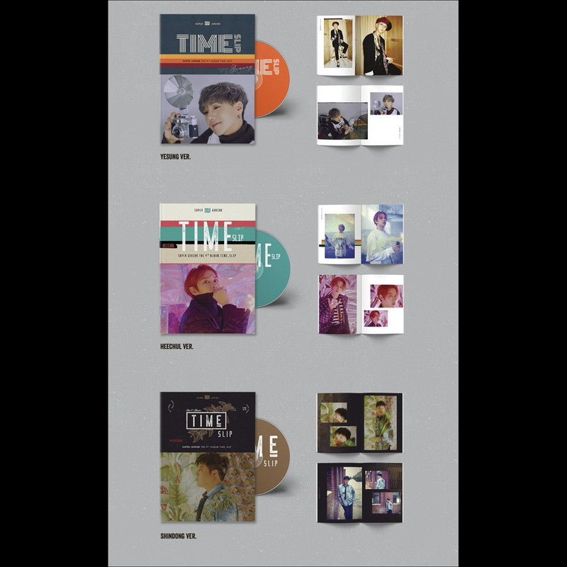 SUPER JUNIOR [TIME SLIP] 9th Album(Random)