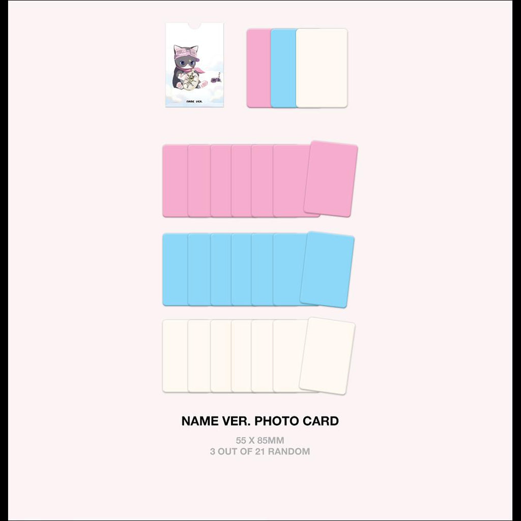 SAY MY NAME [My Name Is...] 2nd EP Album (NAME VER., MY VER.)