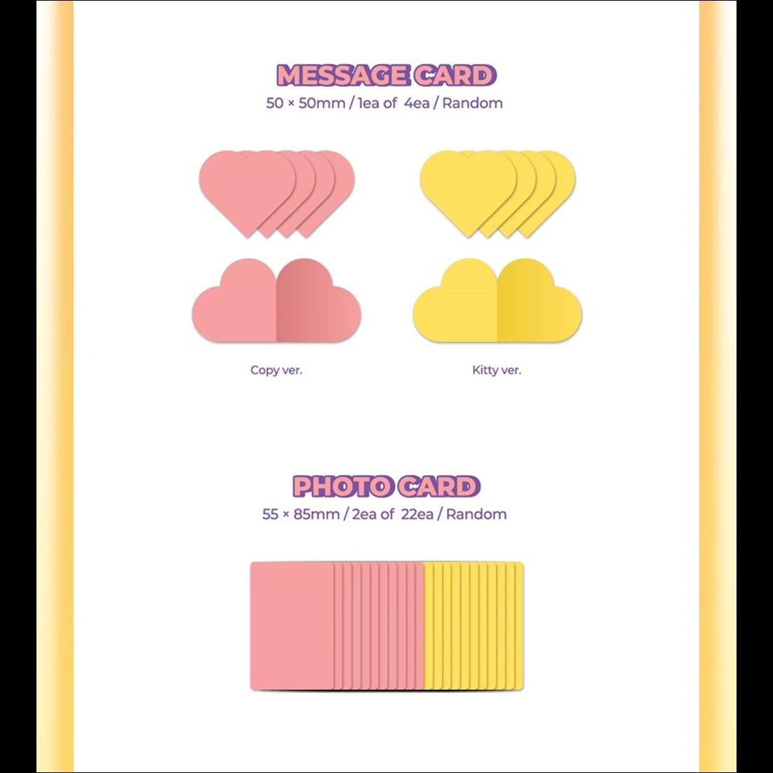 Apink CHOBOM [Copycat] 1st Single Album / Chorong & Bomi Album