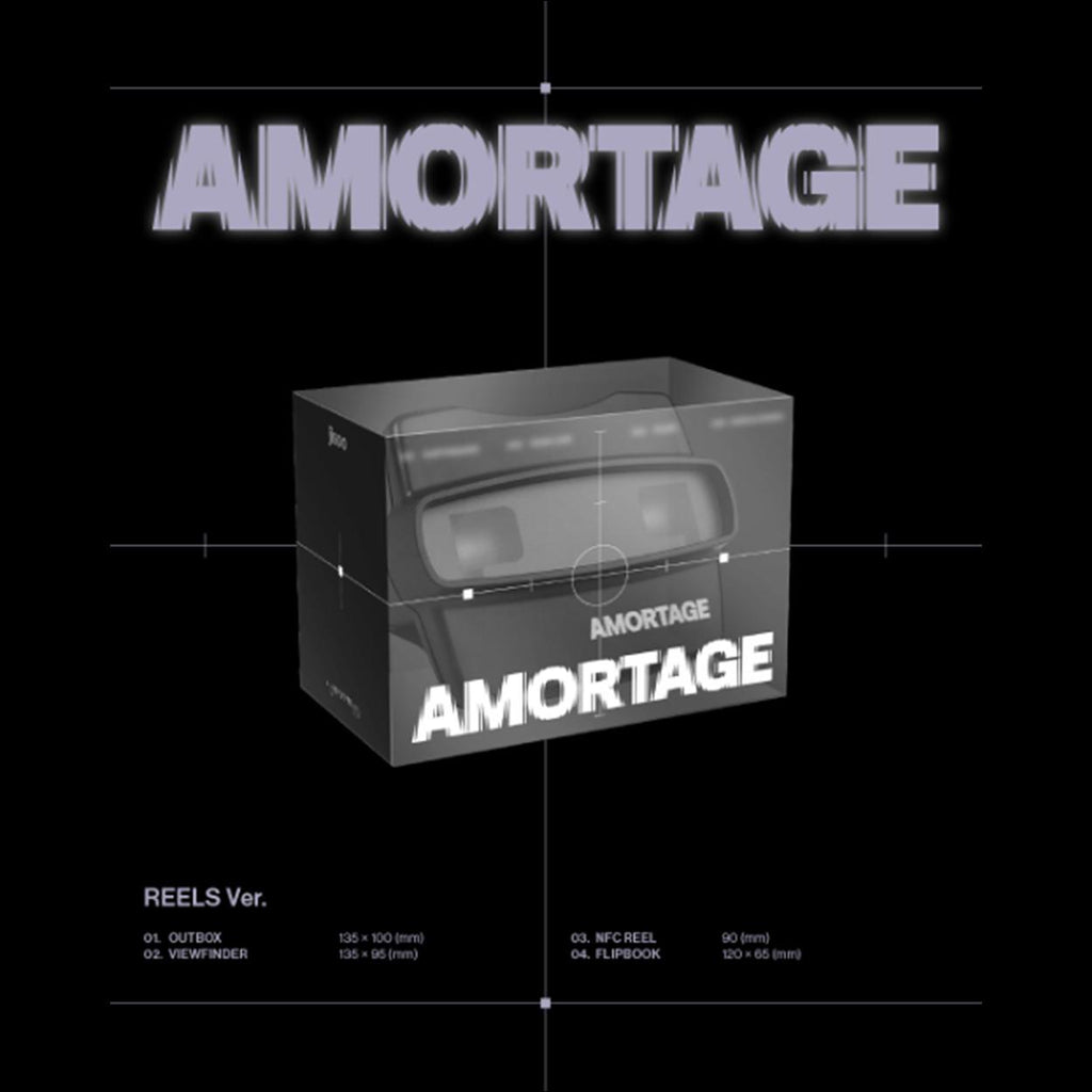 JISOO (BLACKPINK) - [AMORTAGE] REELS Ver / Mini Album