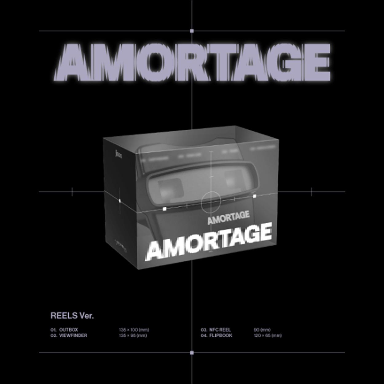 JISOO (BLACKPINK) - [AMORTAGE] REELS Ver / Mini Album