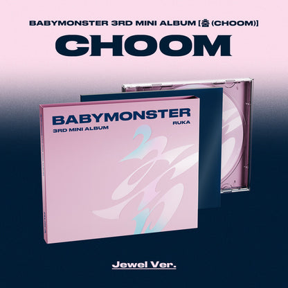 BABYMONSTER [CHOOM] Jewel Ver. / 3rd MINI ALBUM + Free Gift