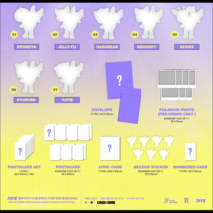NEXZ [Mmchk] 2nd Single Album (NEXZOO ver.) + Free Gift