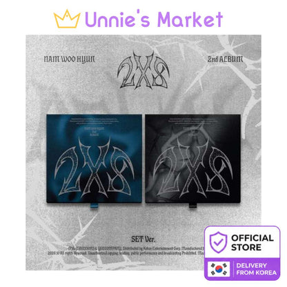 [Pre-order] NAM WOO HYUN(INFINITE) 2nd Album 2X8 KPOP Sealed Album + Free Gift