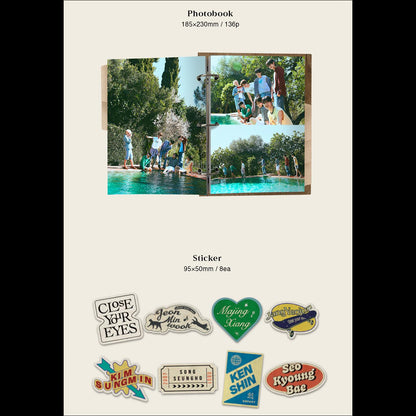 CLOSE YOUR EYES [ETERNALT] PHOTOBOOK Ver. The 1st Mini Album