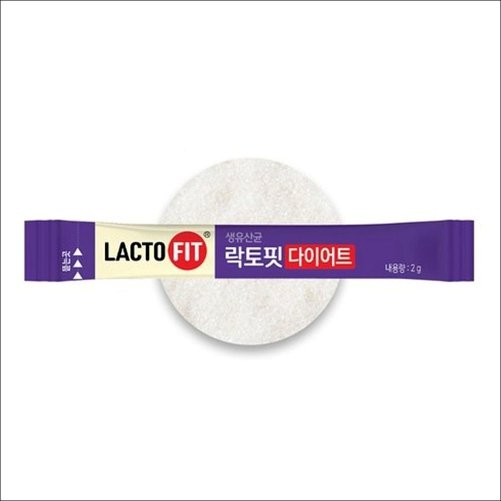 Chong Kun Dang LACTO FIT DIET 60 pcs, 120g / Probiotics, Zinc, Garcinia Cambogia Extract