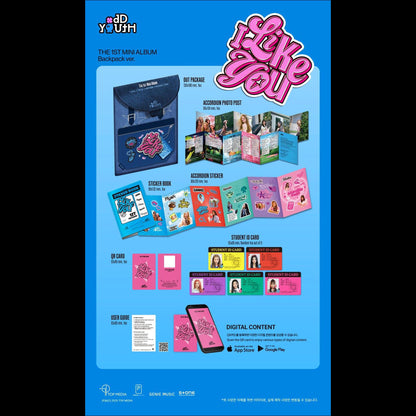 ODD YOUTH - I LIKE YOU Backpack ver. / THE 1ST MINI ALBUM