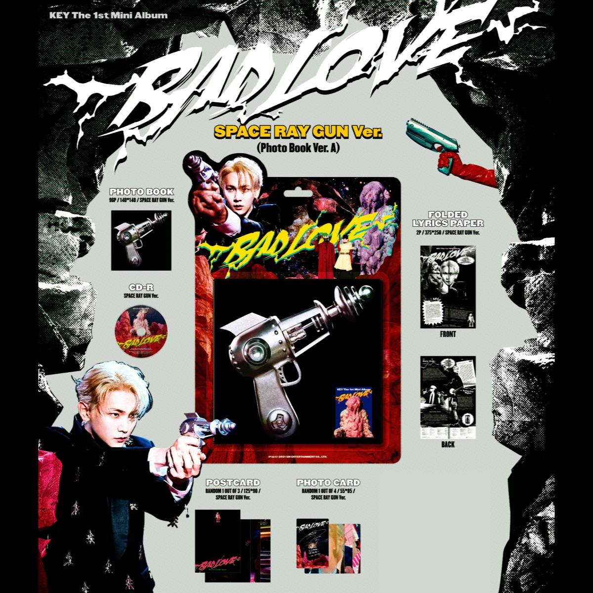 KEY (SHINEE) [BAD LOVE] SPACE RAY GUN Ver.