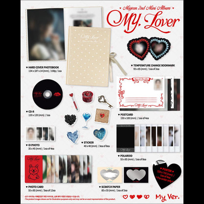 MIYEON (i-dle) [MY, Lover] 2nd Mini Album + free gift