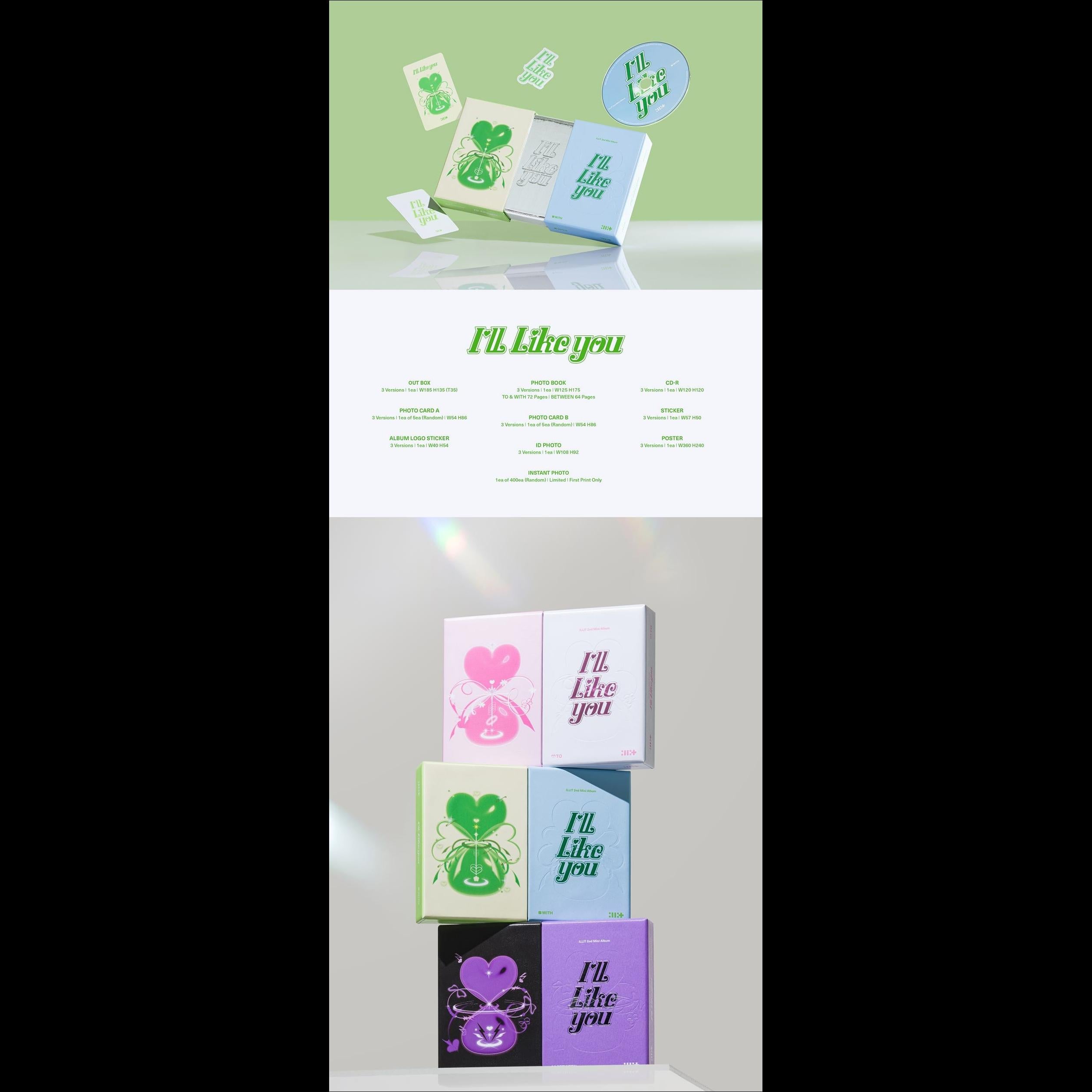 ILLIT - I'LL LIKE YOU 2nd Mini Album