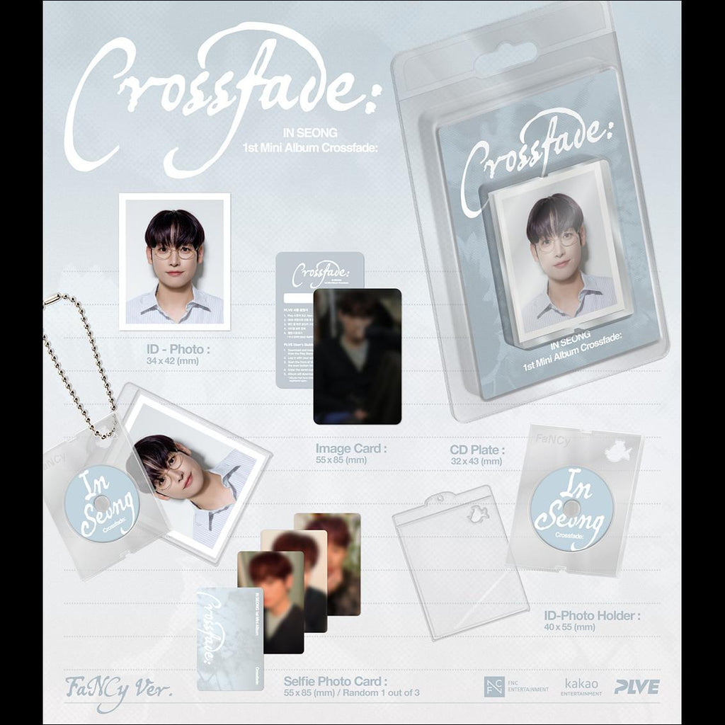 IN SEONG (SF9) [Crossfade] 1st Mini Album (FaNCy ver.) + Free Gift