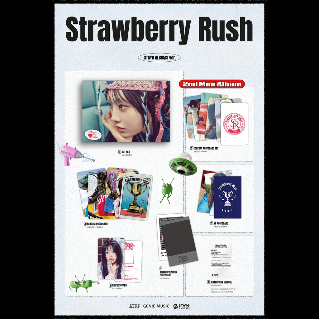 CHUU - Strawberry Rush STAYG ALBUM ver.