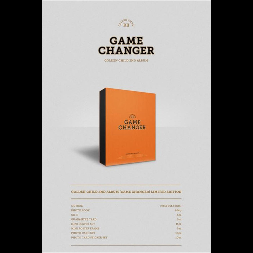 GOLDEN CHILD 2nd Album [Game Changer] Limited Edition