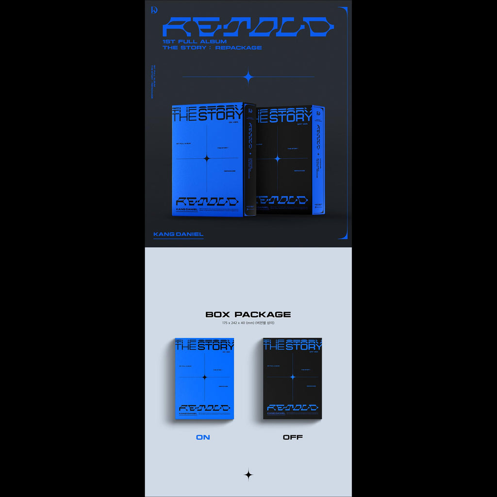 KANG DANIEL - Retold 1ST FULL ALBUM Repackage