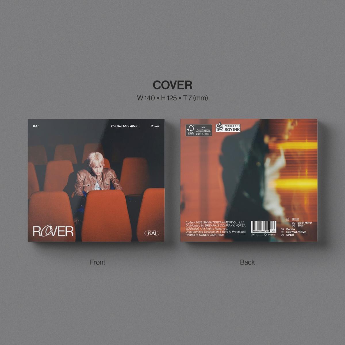 Kai(EXO) Rover Digipack ver. Album